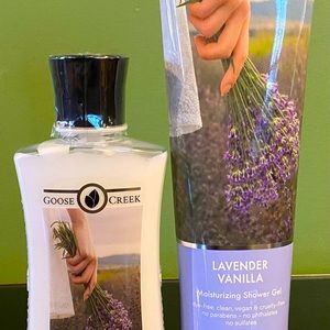 Goose Creek LAVENDER VANILLA 2 Piece Set - Body Lotion & Shower Gel